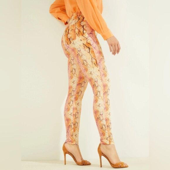 NWT MARCIANO by GUESS Super High Stiletto 99 SONORA SKIN Pants 2YGA078844Z Sz 26 - Picture 2 of 16